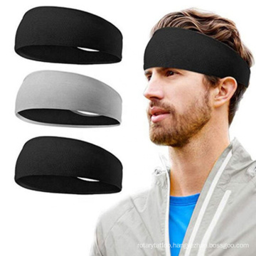 Unisex High Quality Elastic Polyester Spandex Print Headbands custom sports yoga cheap wide hair headband/hairband